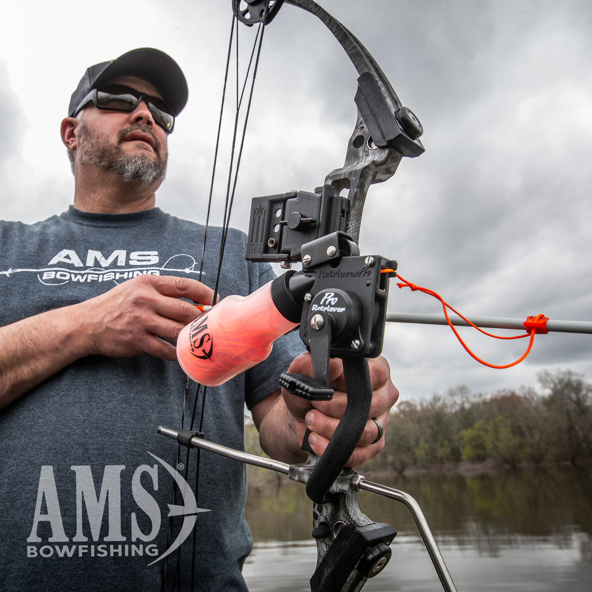 AMS RH Pro Retriever Bowfishing Reel - Bronson