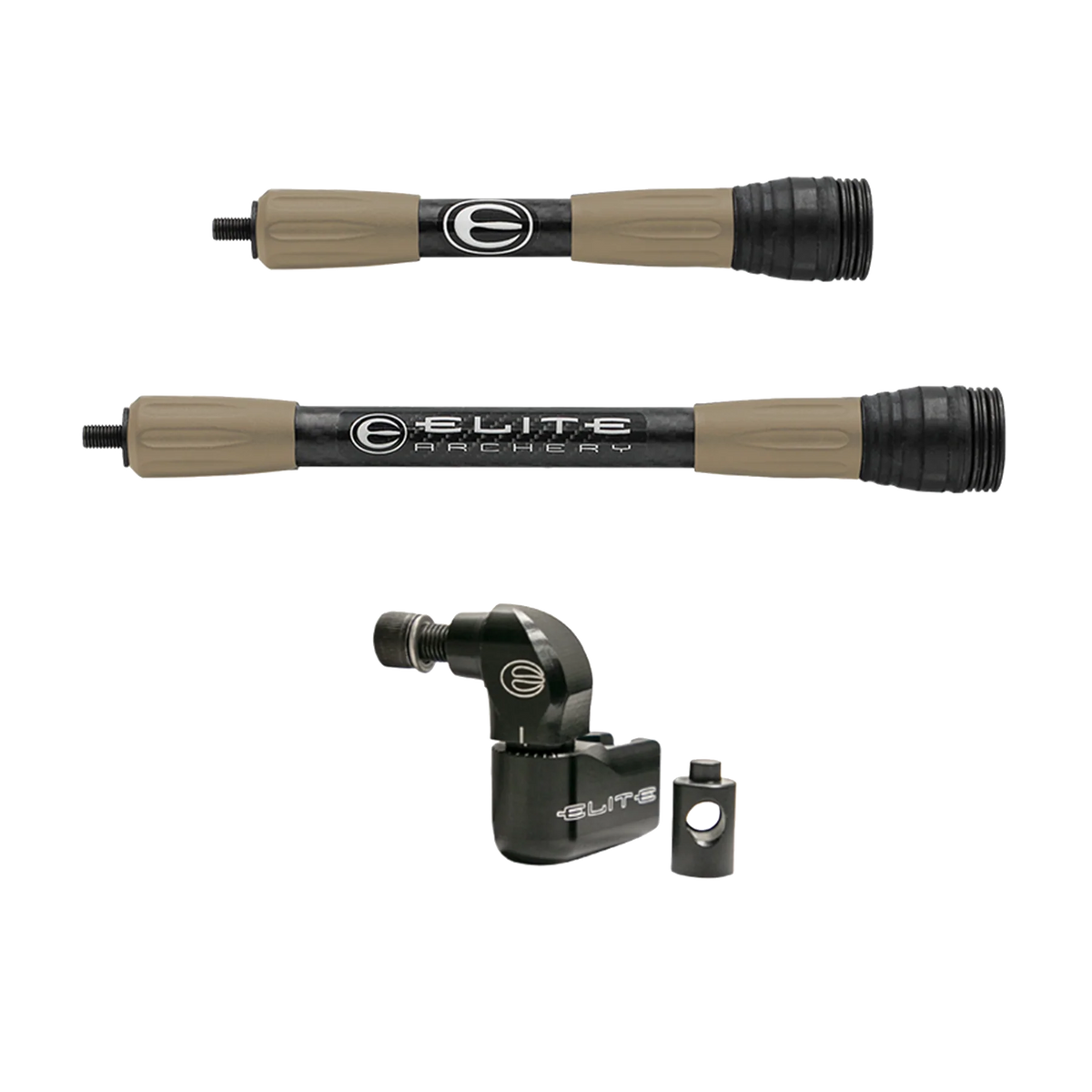 Elite Carbon Stabilizer Kit 8/11" Archery Source Archerysource