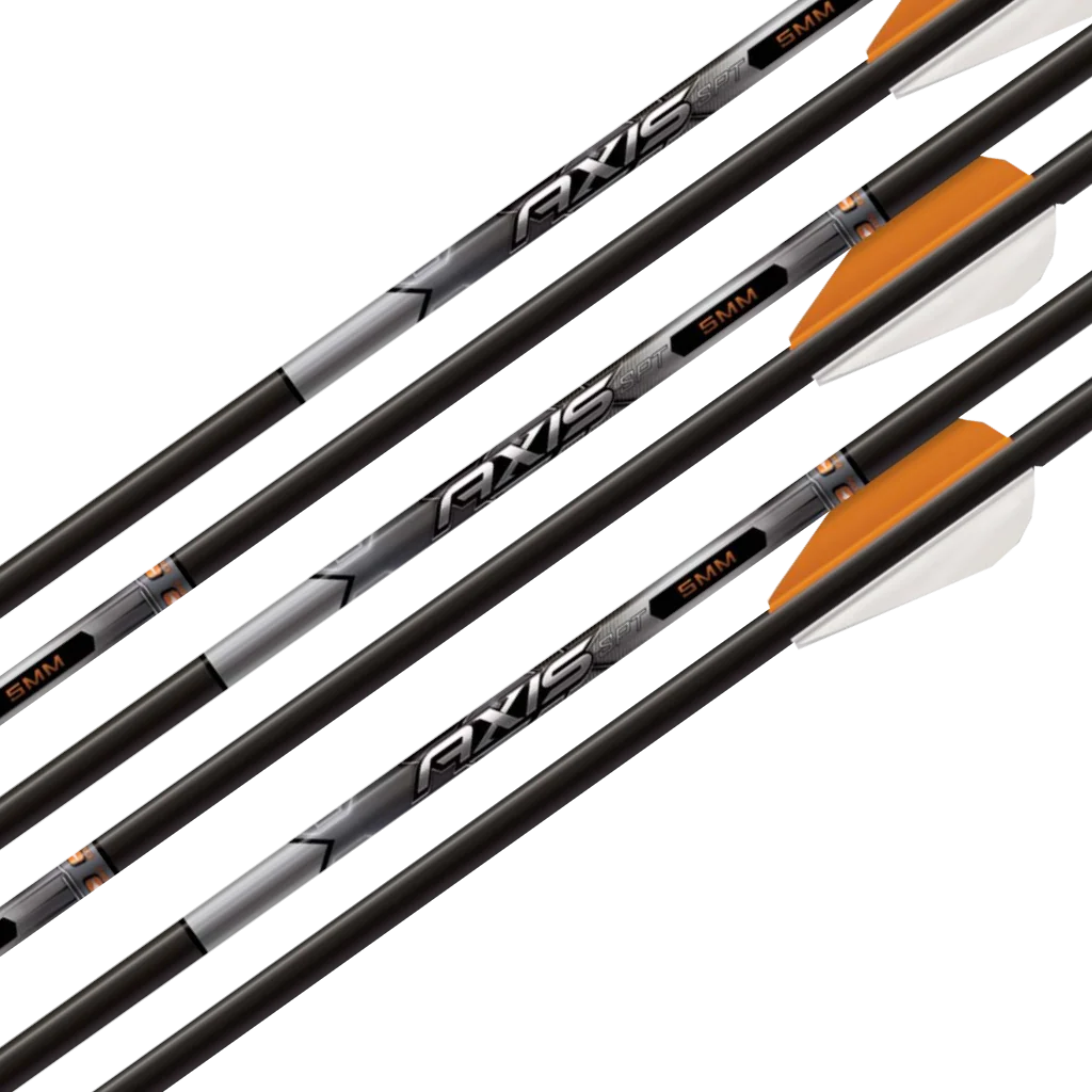 Easton 5MM AXIS™ Sport (SPT) Vane Arrows Archery Source Archerysource