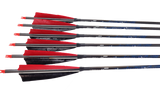 Carbon Express Predator II 6.2 Feather Arrows