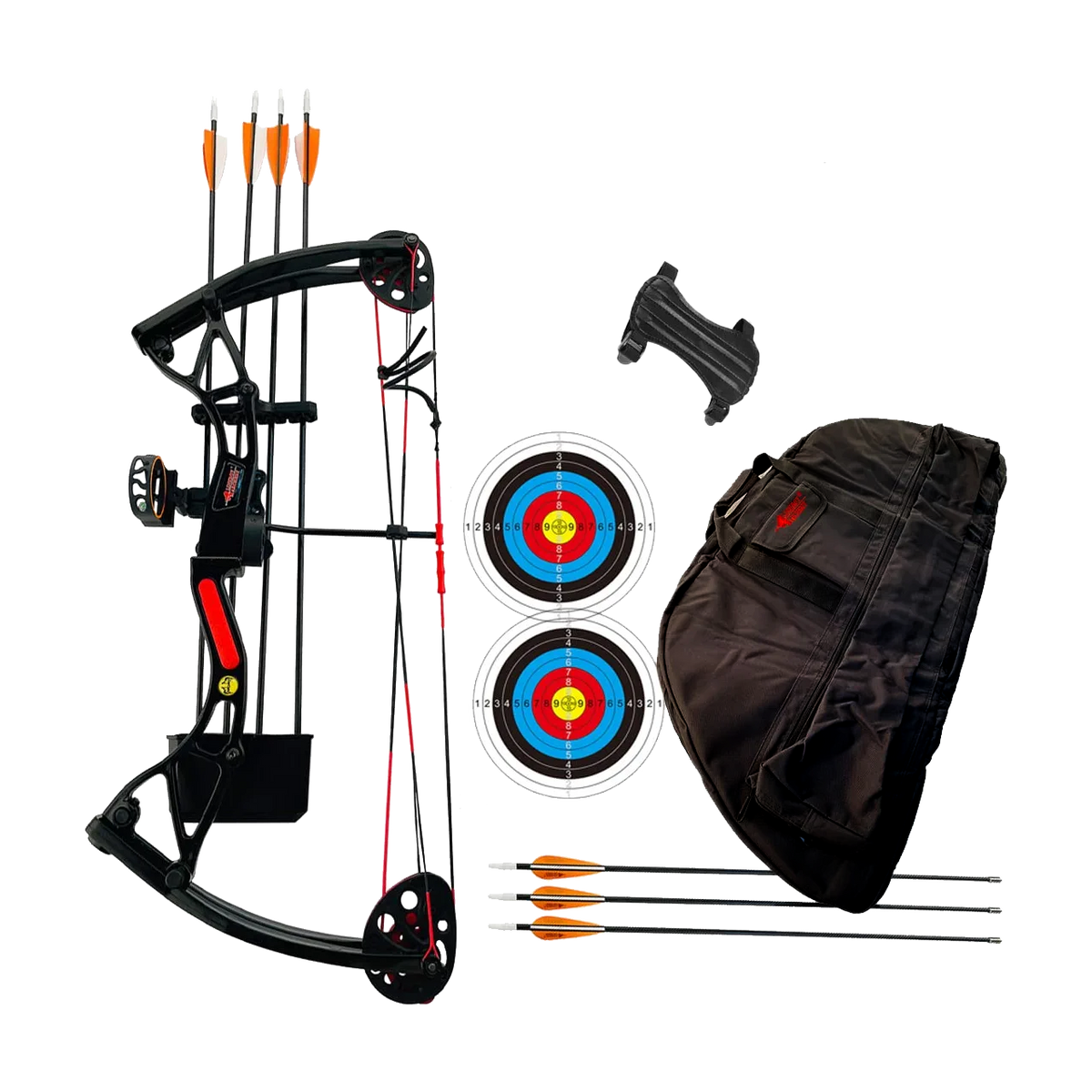 Archery Mini Compound Bow Kit 45Lbs Shooting Bow Hunting Shooting Accessories  Bowfishing Compound Bow for Adult Youth Shooting Fishing, Compound Bows -   Canada