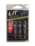 Flex Fletch LIT Lighted Arrow Nocks .246 GT nock (3 Pack)
