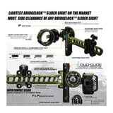 Axcel Driver Dovetail Slider Sight w/Accustat II (3-pin, .019")