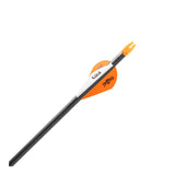 Easton Sonic 6.0 Fletched Arrows - Detail view - Archery Source Canada