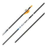 Easton Sonic 6.0 Fletched Arrows - Front view - Archery Source Canada