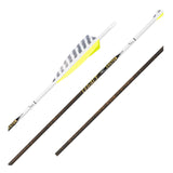 Easton 5mm Fred Eichler Edition Carbon Legacy Fletched Arrows - Front view - Archery Source Canada