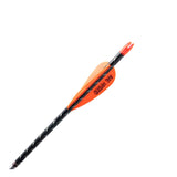 Easton FMJ 5mm Match Grade Fletched Arrows w/HIT Inserts and Collars - Side angle - Archery Source Canada