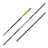 Easton Axis 5mm Match Grade Fletched Arrows w/HIT Inserts and Collars - Front view - Archery Source Canada