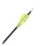 Easton Axis 5mm Match Grade Fletched Arrows w/HIT Inserts and Collars - Detail view - Archery Source Canada