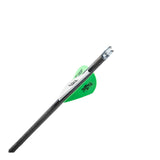 Easton 5.0 5mm Fletched Arrows w/HIT Inserts - Detail view - Archery Source Canada