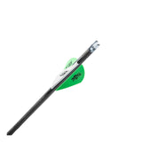 Easton 5.0 5mm Fletched Arrows w/Halfouts - Detail view - Archery Source Canada