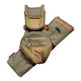 Easton Flipside 4-Tube Hip Quiver - Side angle - Archery Source Canada