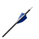 Easton Vector Feather Fletched Arrow - Detail view - Archery Source Canada