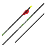 Easton 5MM Axis Factory Fletched Arrows w/ HIT Insert - Front view - Archery Source Canada