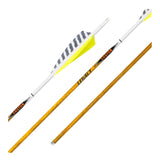 Easton Carbon Legacy Feather Fletched Arrows - Front view - Archery Source Canada