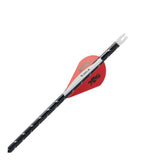 Easton 4mm FMJ Fletched Arrows - Detail view - Archery Source Canada