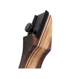 Galaxy Little Fox 54" Take-Down Recurve Riser - Side angle - Archery Source Canada
