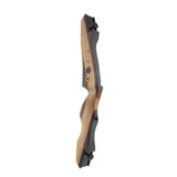 Galaxy Bullseye 54 Take-Down Recurve Riser - Side angle - Archery Source Canada