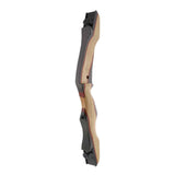 Galaxy Bullseye 54 Take-Down Recurve Riser - Front view - Archery Source Canada
