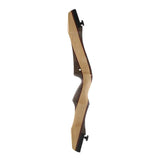Galaxy Bullseye 66 Take-Down Recurve Riser - Close-up - Archery Source Canada