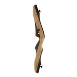 Galaxy Bullseye 66 Take-Down Recurve Riser - Side angle - Archery Source Canada