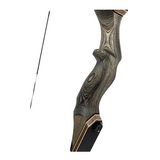 Galaxy Ember 60” Take-Down Longbow (Left Hand) - Side angle - Archery Source Canada