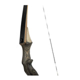 Galaxy Ember 60” Take-Down Longbow (Right Hand) - Side angle - Archery Source Canada