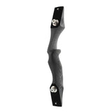 Galaxy Ember 15" Take-Down Recurve Riser - Front view - Archery Source Canada