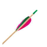 Standard Youth Wood Arrow - Side angle - Archery Source Canada