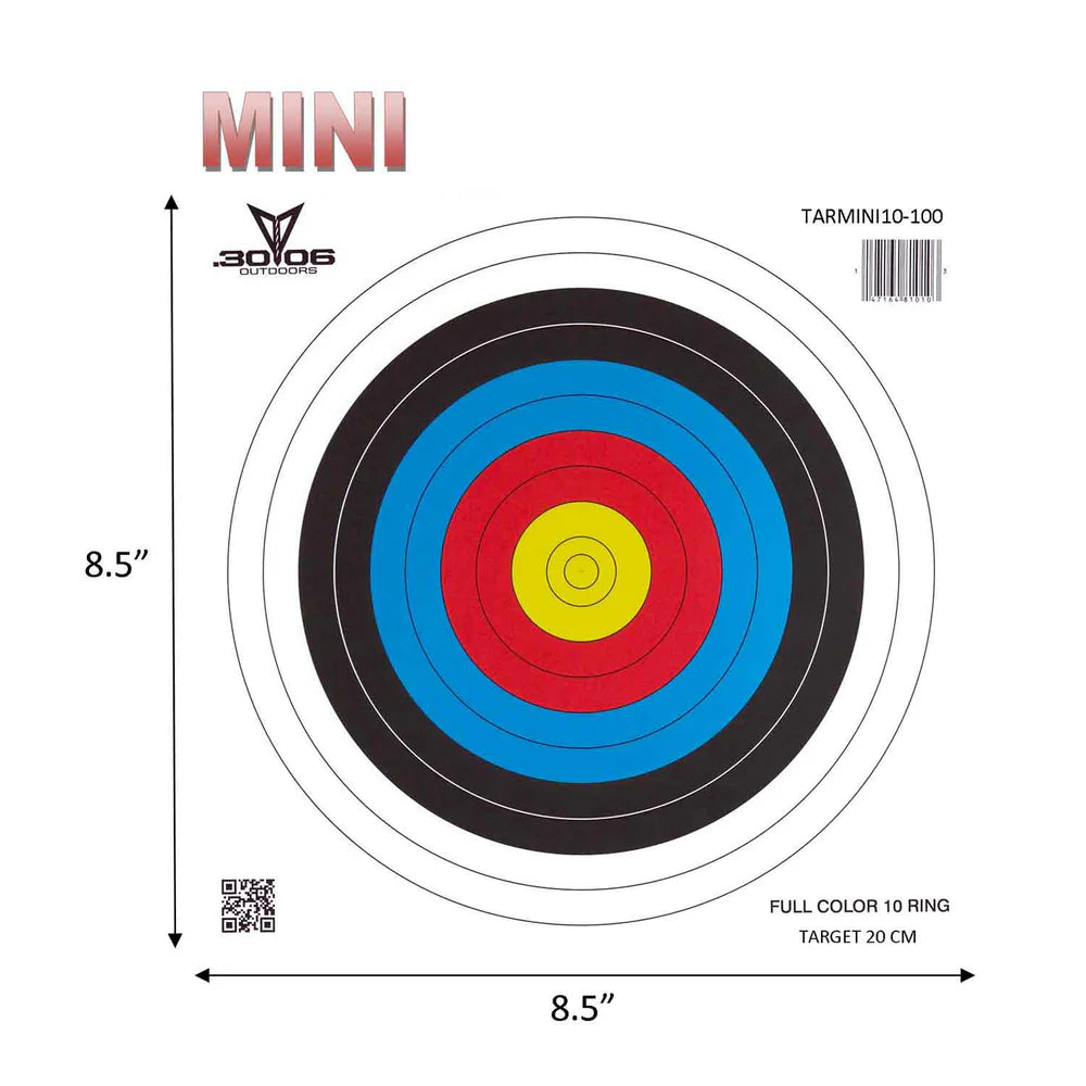 30-06 Mini Archery Target Sets (10-Ring - 100pk.) - Archery Source ...