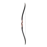 Galaxy Black Ridge 62" One-Piece Recurve Bow - Front view - Archery Source Canada