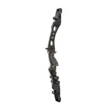 Kinetic Vygo 25" Barebow ILF Recurve Riser (Black Weights) - Front view - Archery Source Canada