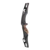 Galaxy Salvo 17" ILF Recurve Riser - Front view - Archery Source Canada