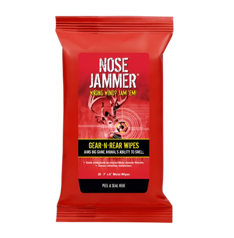 Nose Jammer Gear-N-Rear Wipes