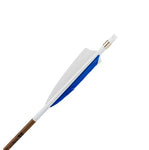 Victory Bamboo Trad Feather Fletched Arrows - Carbon