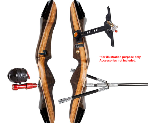 Samick Sage Takedown Recurve Riser - Archery Source - Shop Recurves ...