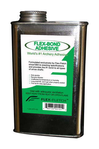 Flex Fletch Flex-Bond Adhesive Pint