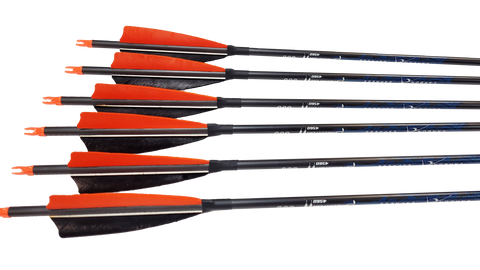 Carbon Express Predator II 4.2 Feather Arrows