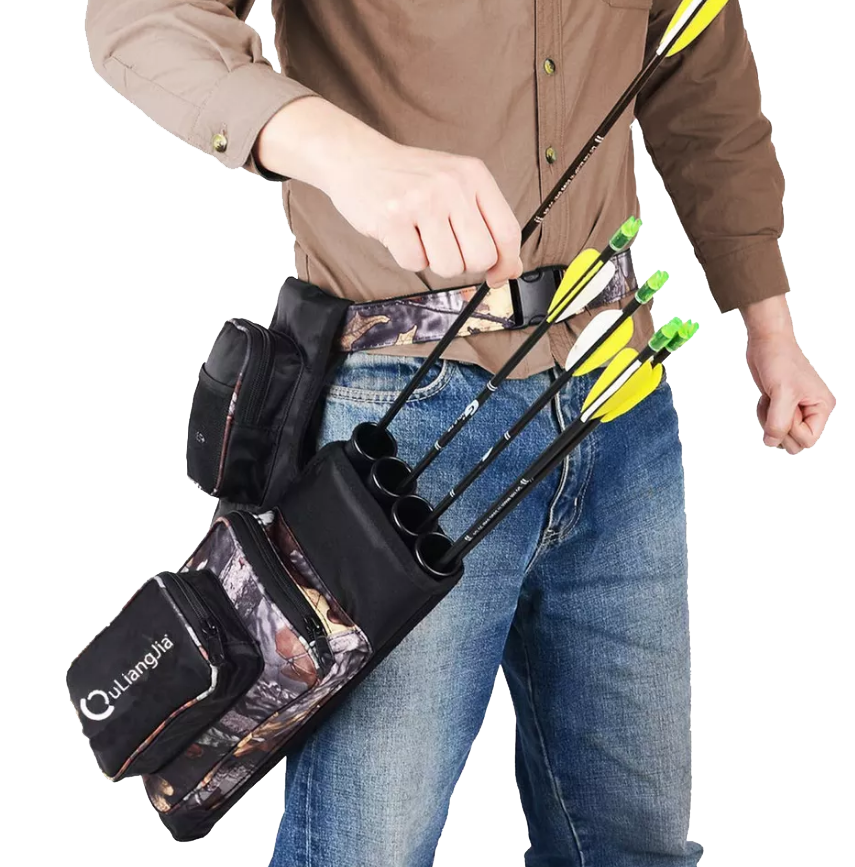 Ouliangjia 4 Tube Arrow Quiver Archery Source Shop all Quivers